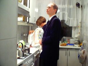 Robert Herman - w kuchni na Beskiej